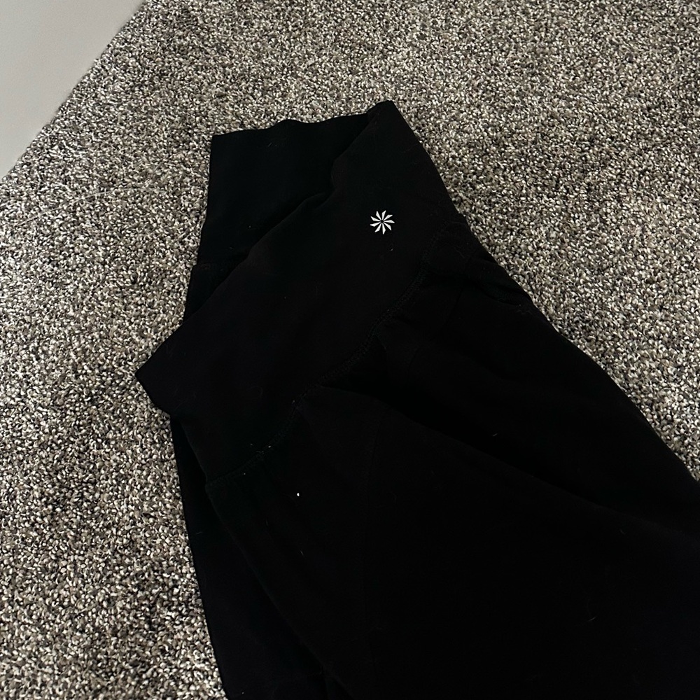 Athleta black joggers. Size large.